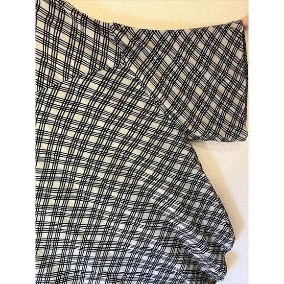 Zara Black And Tan Women’s Blouse Size Small NWT - Picture 6 of 6